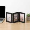 Triplex Frame Folding Photo Frame Rectangular Hinge Photo Frame  Living Room Decor