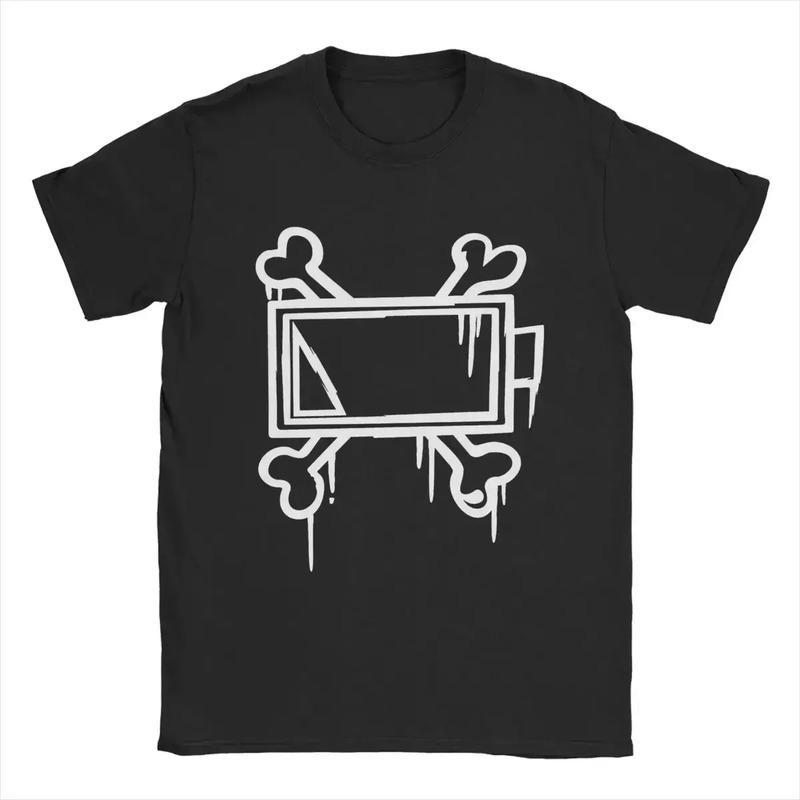 Camisetas Uzi Doorman Bone Battery Para Hombre, Moderna, De S разноцветный