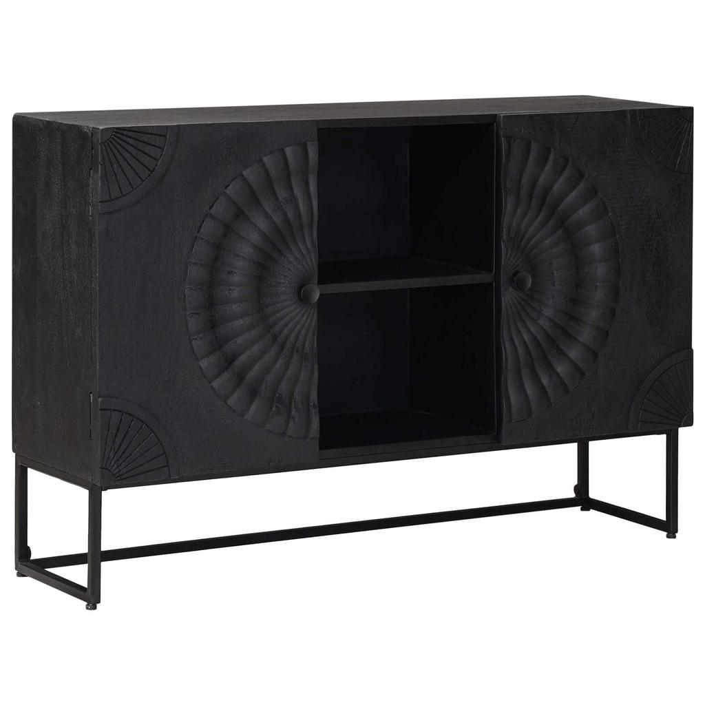 Sideboard Black 105 x 30 x 68 cm