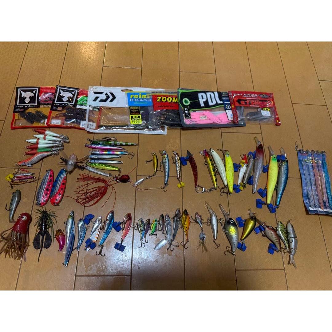 Used Price negotiable, fishing retirement set, seawater/freshwater