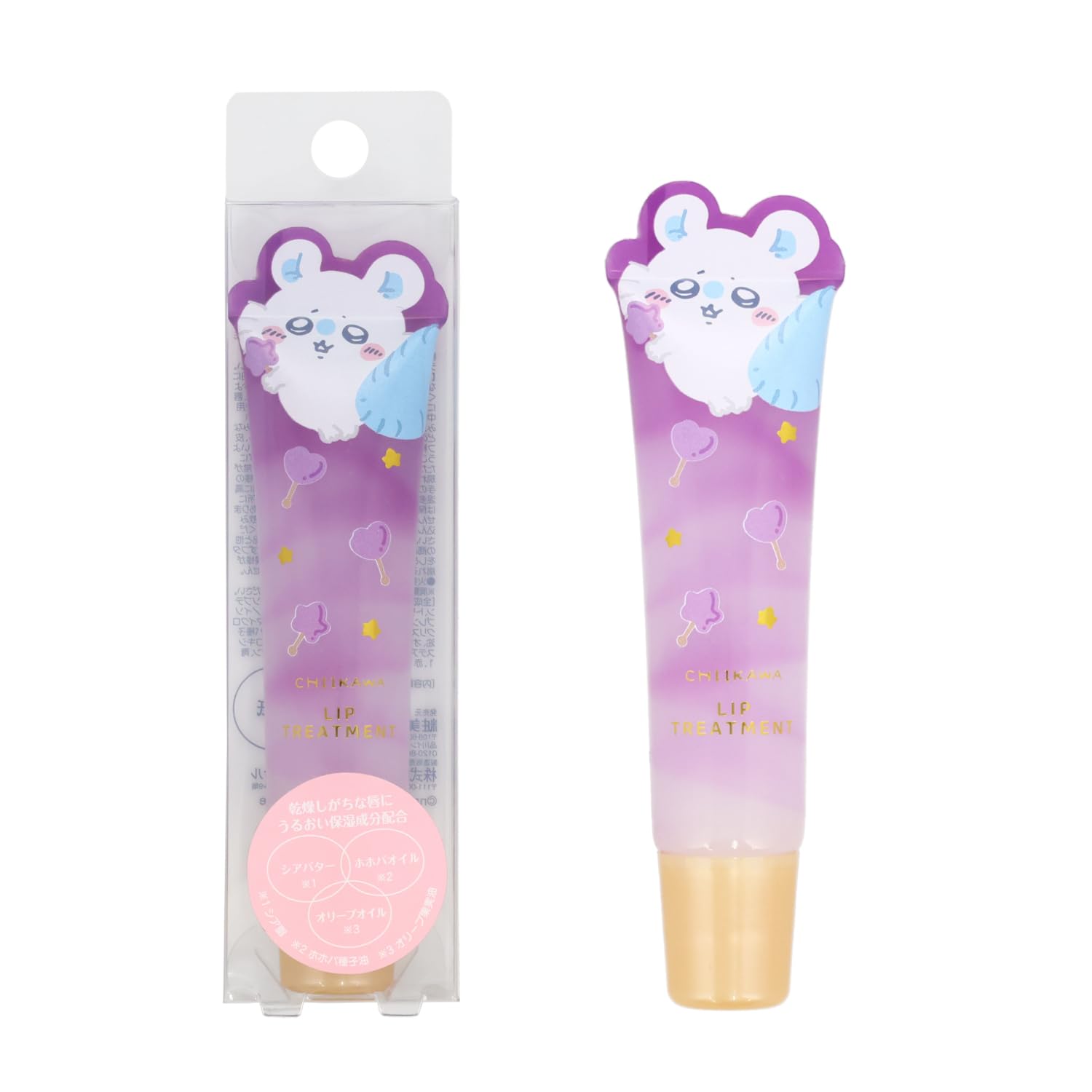 Shobido Kawaii Bido Chiikawa Die-Cut Cosmetic Series Lip Treatment Unscented CW46882