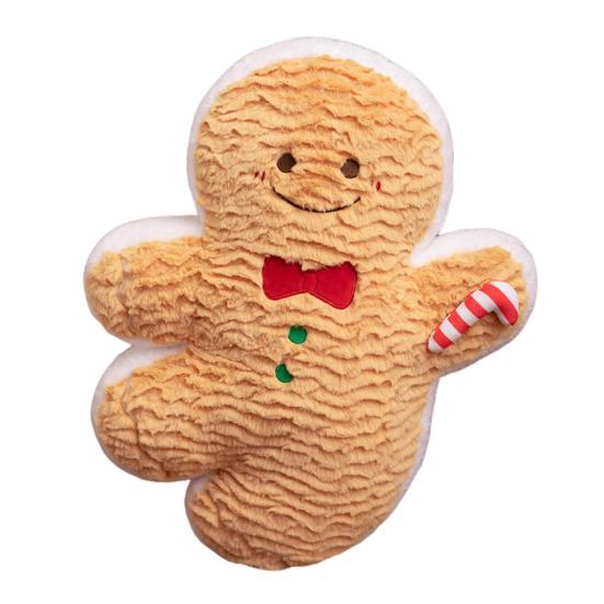 Christmas Gingerbread Man Doll Plush Stuffed Gingerbread Pendant Xmas Tree Decorations Soft Doll