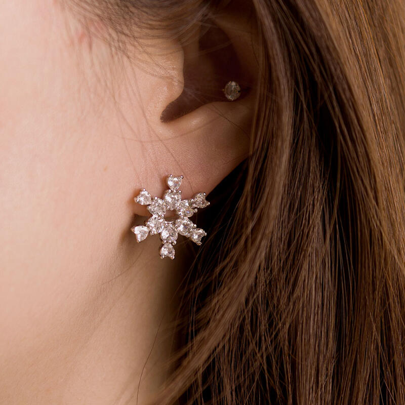

Snowflake earrings ONE SIZE
