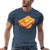 Buttertoast-Muster T-Shirt T-Shirts Für Unisex Slim Fit G Unisex T-Shirts Für Unisex T-Shirts Für Unisex Pack Weißes T-Shirt