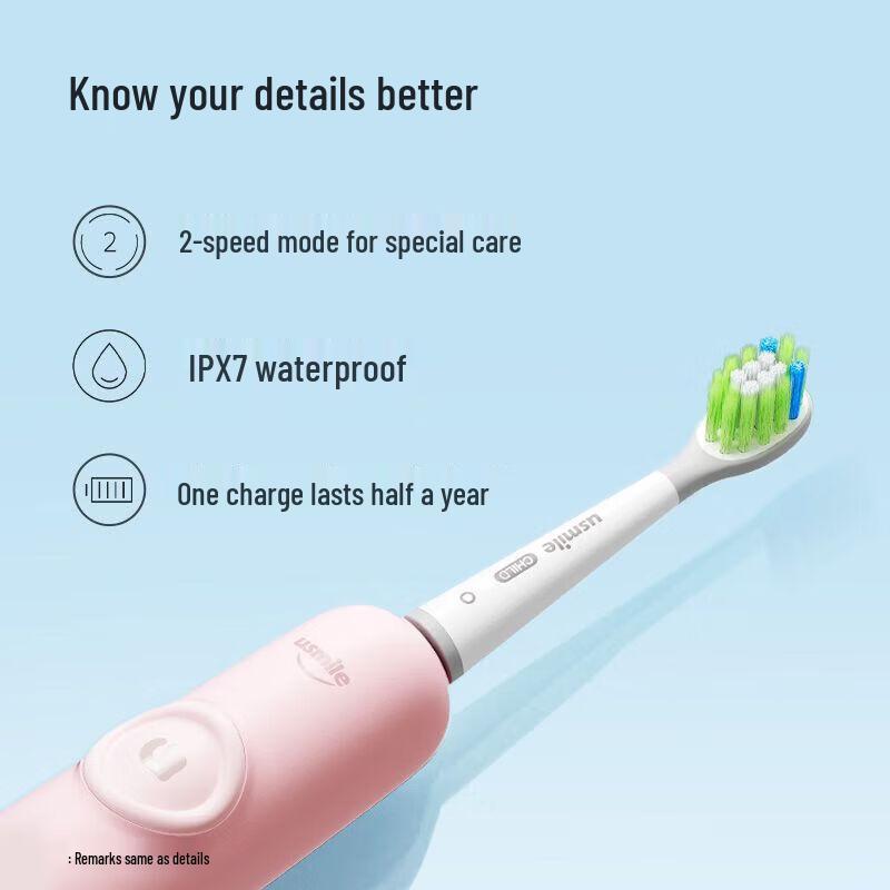 usmile Q4 Dinosaur Kids Sonic Electric Toothbrush CN plug (adapter included)