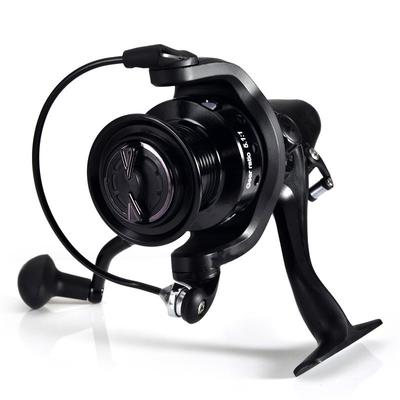 Spinning Fishing Reel 5.1:1 Dual Brake Feeder Carp Reel with Rear Drag Freshwater or Saltwater Reel