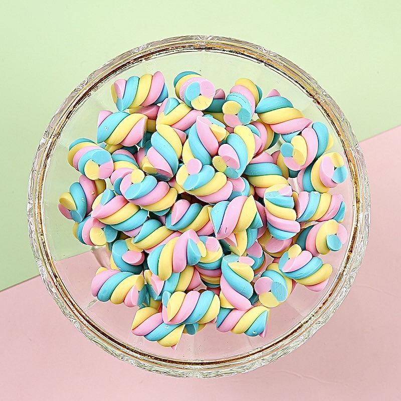 

DIY Handmade Polymer Clay Marshmallow Food Toy Accessories
