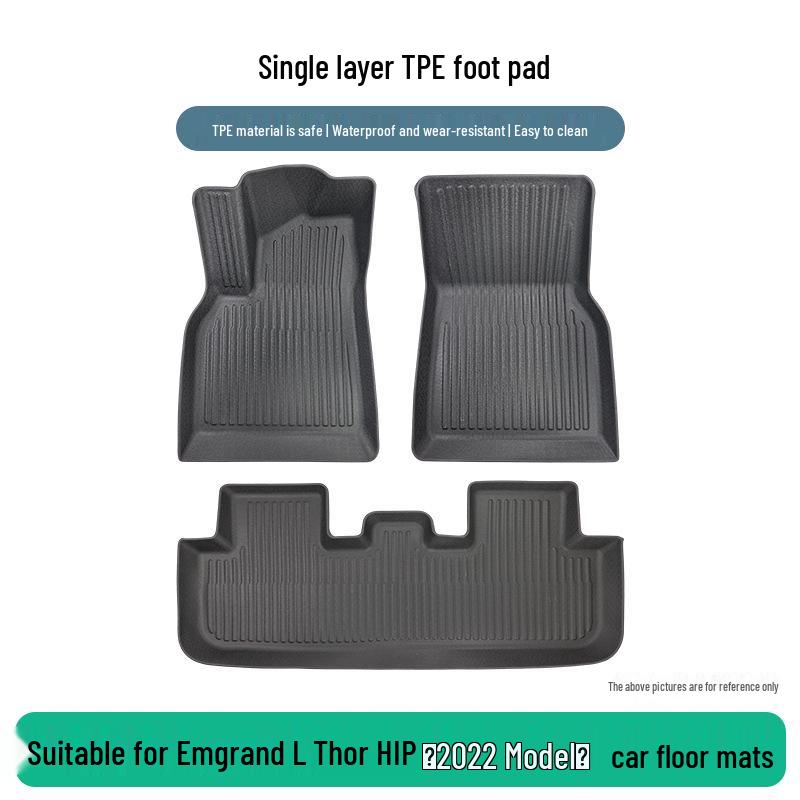 TPE Floor Mats for 2022 Geely Emgrand L Thor HIP