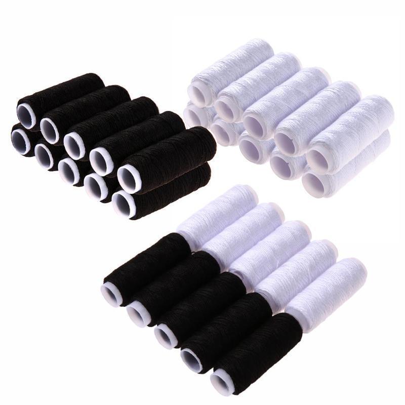 10pcs Sewing Thread Hand Quilting Embroidery Sewing Thread for Home DIY uygun fiyatlı satın alın