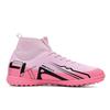 Calzini Bambino/Uomo Bocca Scarpe da Calcio Gomma Suola Morbida Chiodo Corto Erba Artificiale Pelle Gioventù Scarpe da Calcio Bambino