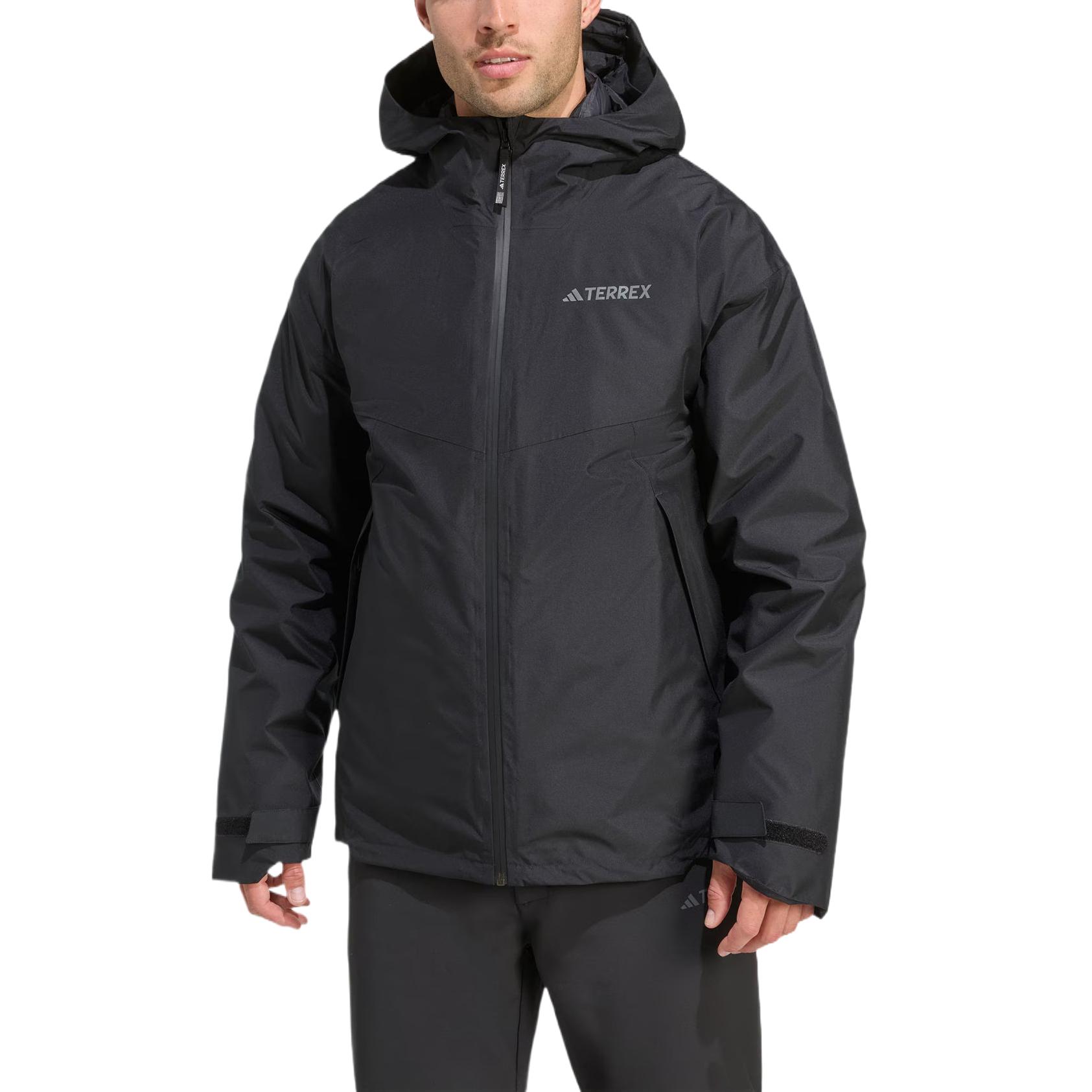 

Adidas 600 Fill Power Waterproof Windproof Simple Comfortable Aesthetic Solid Color Down Jacket Men Outerwear JV6242 L