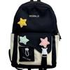 Schoolbag cute contrasting color student travel small schoolbag female dopamine high value children versatile lightweight backpack