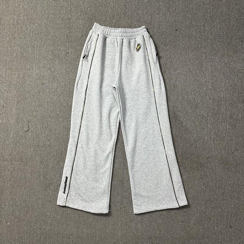 Mens Casual Hoodie Pants Set With Foamed Camo Letter Print Streetwear Outfit