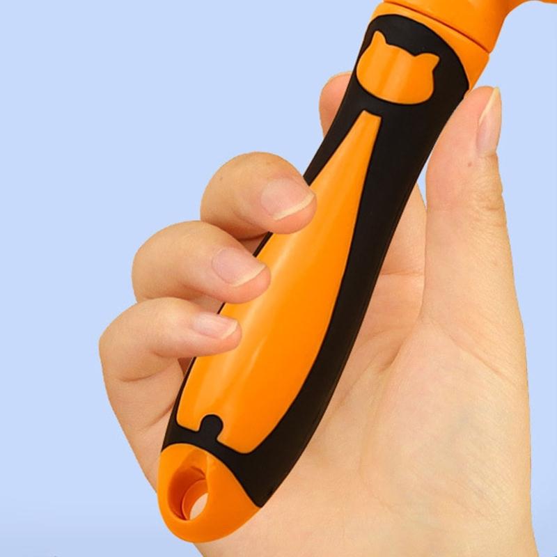 Pet Brush Deshedding Slicker Comb Comfort Handle Cats Brush for Shedding and Grooming for All Long or Short Hair Pet