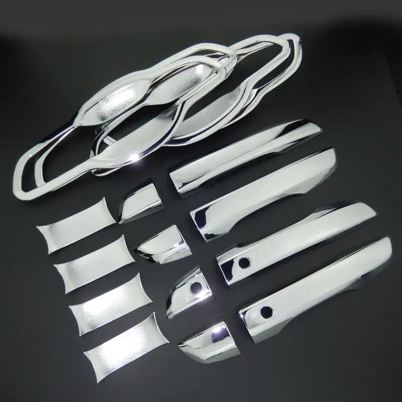 For Honda Civic 2016 2017 2018 FC1 FC2 ABS Chrome Door Handle Cover Trim & Door Bowl Cover Car Styling