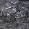 Steampunk Small Frame Sunglasses Male Sun Honglei Sweeping Black Storm With Square Frame Sunglasses Male Sunglasses