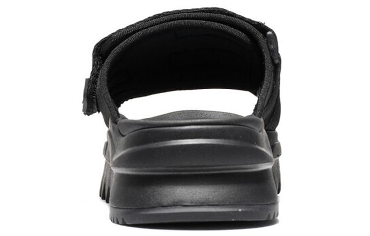 Li Ning CF Tracing Rubber Sole Quiet Slide Slippers Women's Black AGAS012-2