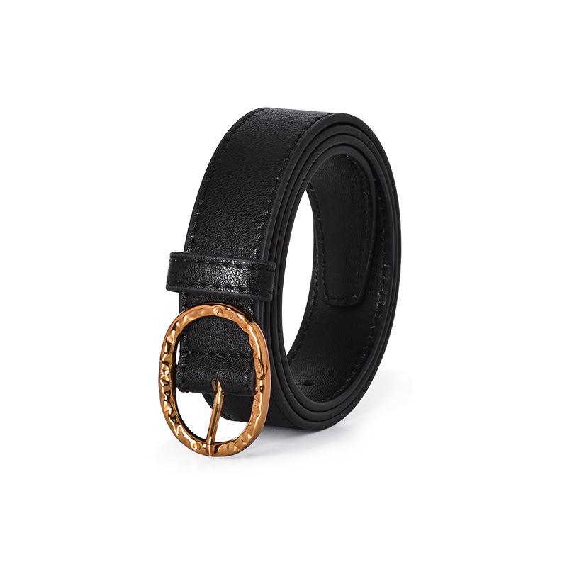 Spring Women's High-End Versatile Pin Buckle Waist Belt for Jeans or Skirts