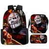 Set Zaino a 3 Pezzi Borsa a Tracolla Astuccio Slipknot Tessuto Oxford Per Materiale Scolastico