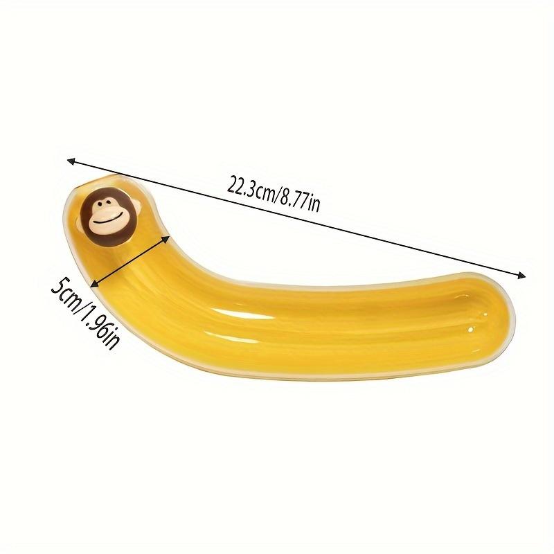 Estuche Conservador de Plátanos - Recipiente de Plástico Rectangular con Tapa Abatible, Reutilizable y Lavable, Almacenamiento y Protector de Fruta para Pícnics, Aire Libre y Viajes