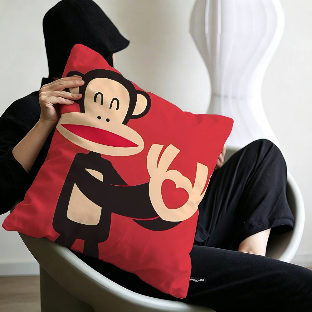 Logo P-Pauls F-Frank Maple Design Cushion Cover Happy Autumn Harvest decor Holiday Decorati Pillow Cover