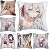 Pillow Cartoon Alya Sometimes Hides Her Feelings In Russian Sofa Decorative Home Double-Sided Printing Short Plush Cushion Cover