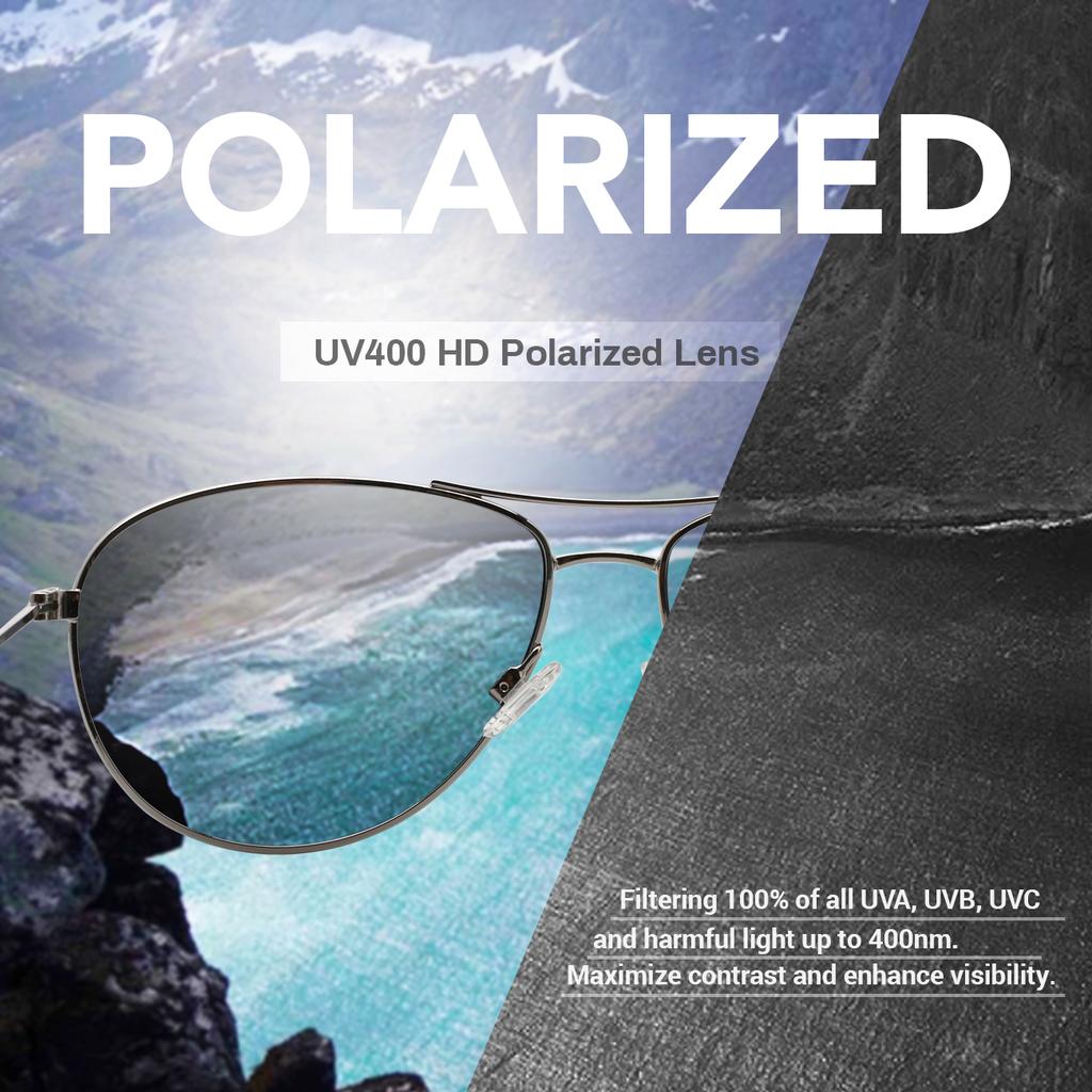 MAXJULI Baby Sea Aviator Sunglasses for Small to Medium Face 8017