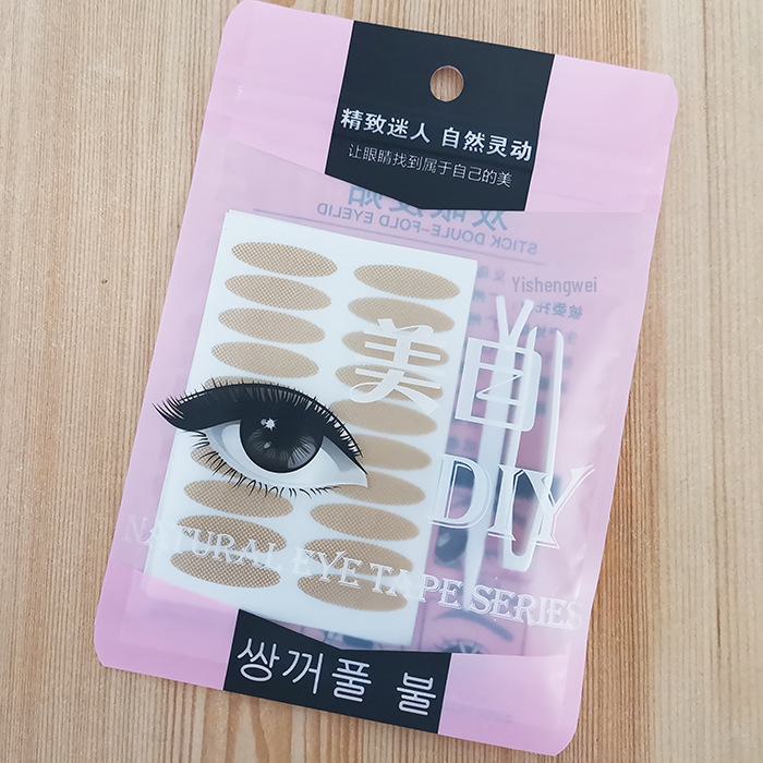 

Наклейки на двойные веки Celebrity Lace - телесного цвета, прочные, невидимая сетка - 144 наклейки Large size, 60 pairs, bag