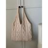 Vintage Knitting Bag Handmade Knitting Bag Tote Bag Hundred Shoulder Bag Ladies Handbag Shopping Bag