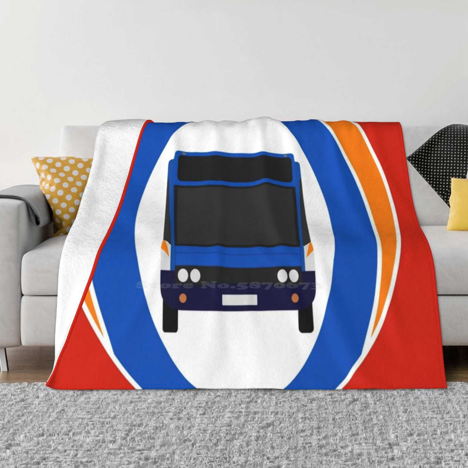 Optare Solo Stagecoach For Home Sofa Bed Camping Car Plane Travel Portable Blanket 30x40in
