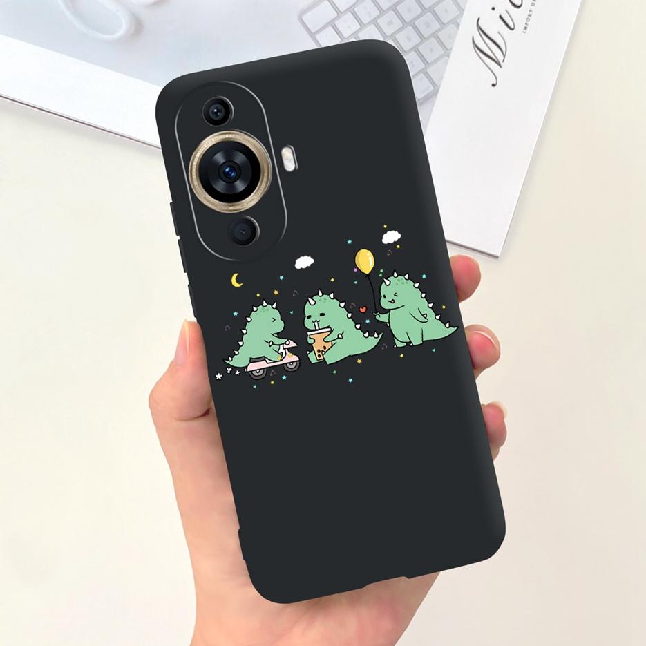 For Huawei Nova 11 Pro Case Nova 11i Cute Candy Painted Cover Soft Silicone Phone Case For Huawei Nova 11 Pro Nova11 Ultra Shell