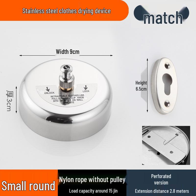 

Выдвижная бельевая веревка для дома: Невидимая нейлоновая стальная проволока для сушки белья для балкона и отеля