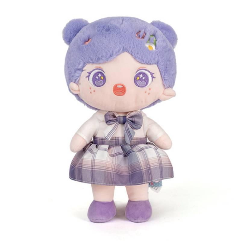 Cute Cotton Doll With Changeable Outfits For Kids Lovely Plush Toy For Birthdays And Weddings