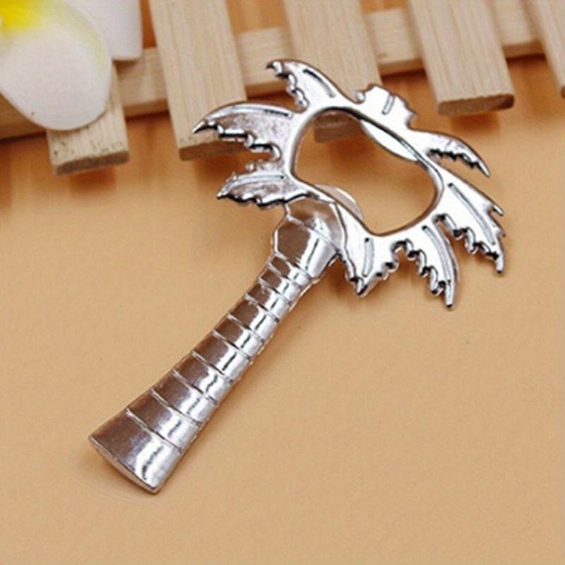 

Creative Palm Tree Beer Bottle Opener, Gold Silver Palm Tree Bottle Cap Opener Party Wedding Gift Coconut Wine Cabinet Tool срібний