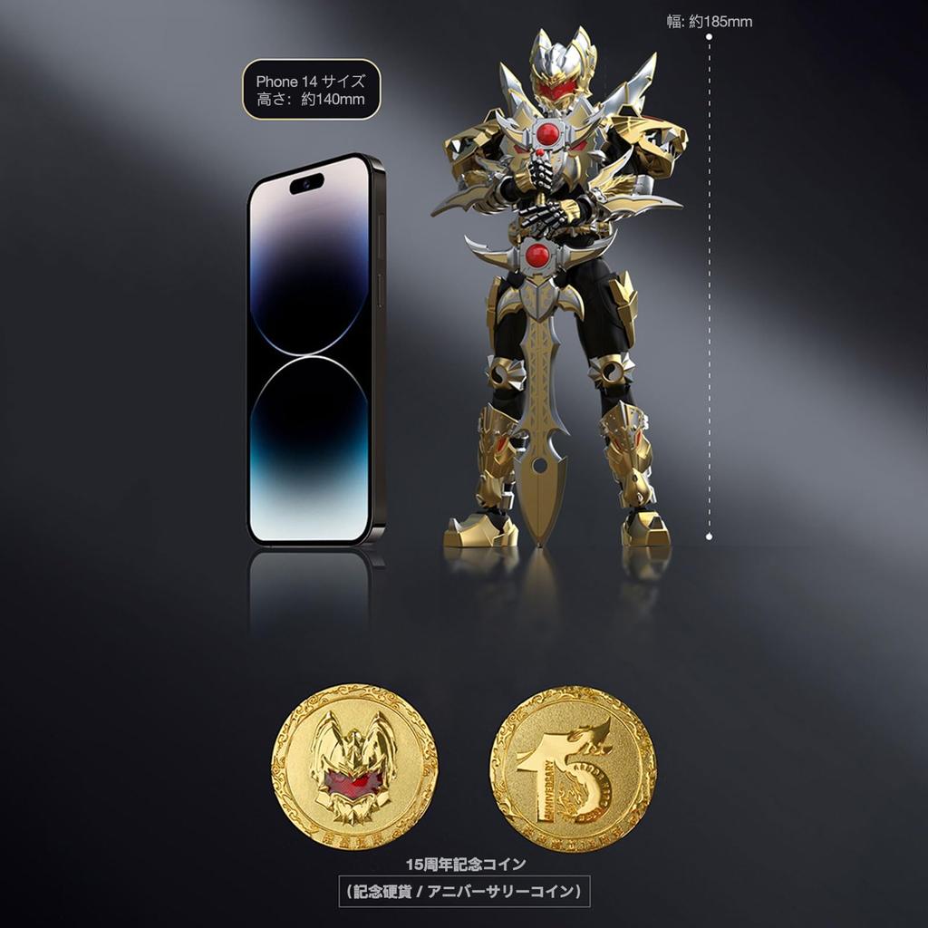 TOP TOY SOUL ARMOR EMPEROR HERO Hero Emperor Collectible Plastic Premium Birthday PVC Plastic Model Series (Armor - Hero) Figure, Model, Gift,