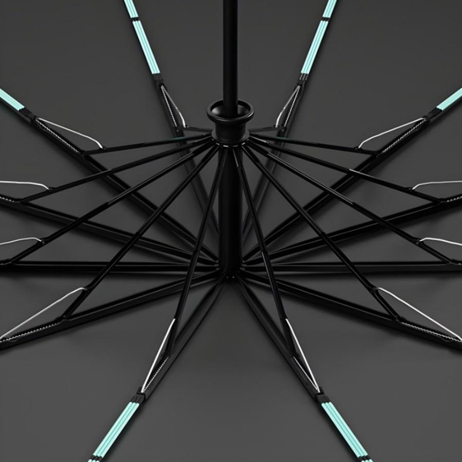 Strong Windproof Automatic Umbrella 60 Bones Sunshade UV Protection Folding Men's Umbrella Rain Large Parasol for Women