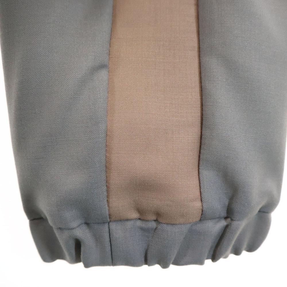 PRADA Italian mohair blend Wool pants 38S gray slacks Women Used