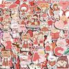 Korean Cute Character Red Yu Guo Guo 70 Sheets Waterproof Stickers for Journal, Suitcase, Phone Case, Computer