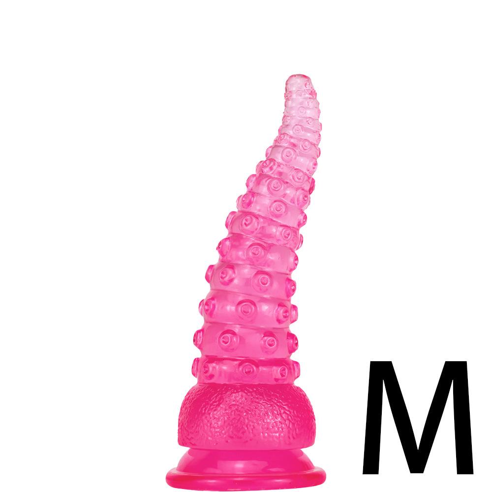 Extrem großer transparenter farbiger Oktopus-Tentakel Dildo: Alien Anal Plug für Männer und Frauen