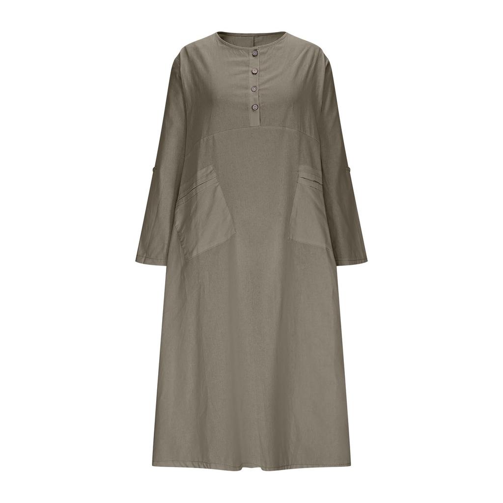 Women's Fashionable Casual -color Dress