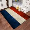 French Flag Tricolor Carpet Suitable As a Non-slip Mat for the Living Room or Bedroom Sofa