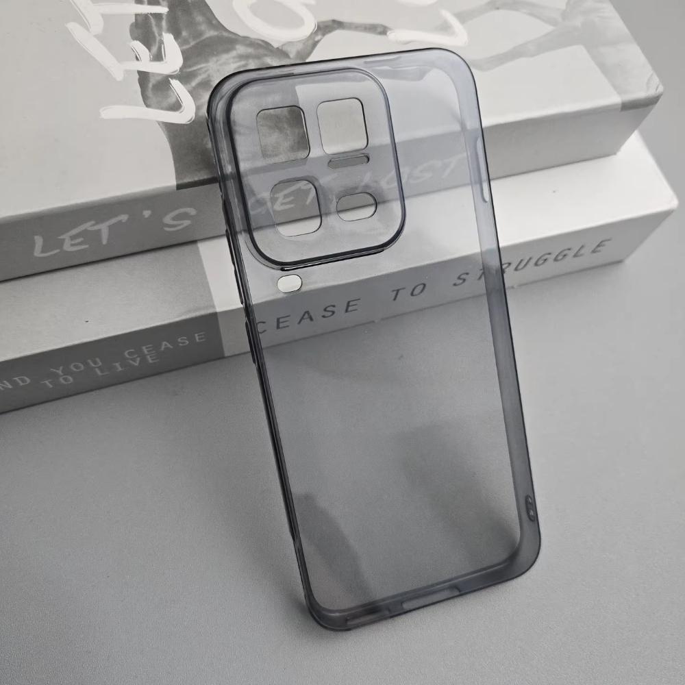 For vivo iQOO 15 UItra Case New Simple Clear Anti Fingerprint Non-slip Soft Protection Phone Cover For vivo iQOO 15 UItra Shell vivo iQOO 15 UItra чёрный