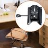 Office Chair Tilt Base 14.2x17.7cm Hole Spacing Seat Base  Swivel Control Lift Mechanism for Executive Desk Swivel Chair