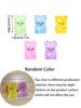 Non-Toxic 10/20Pcs Luminous Bear Figurines Glow In The Dark Mini Resin Decor Bears For Christmas Fairy Garden Gift Random Color