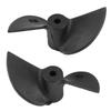 1pair Remote Control Ship Parts 2 Blades CW CCW Nylon RC Boat Propellers Set for 2mm Shaft