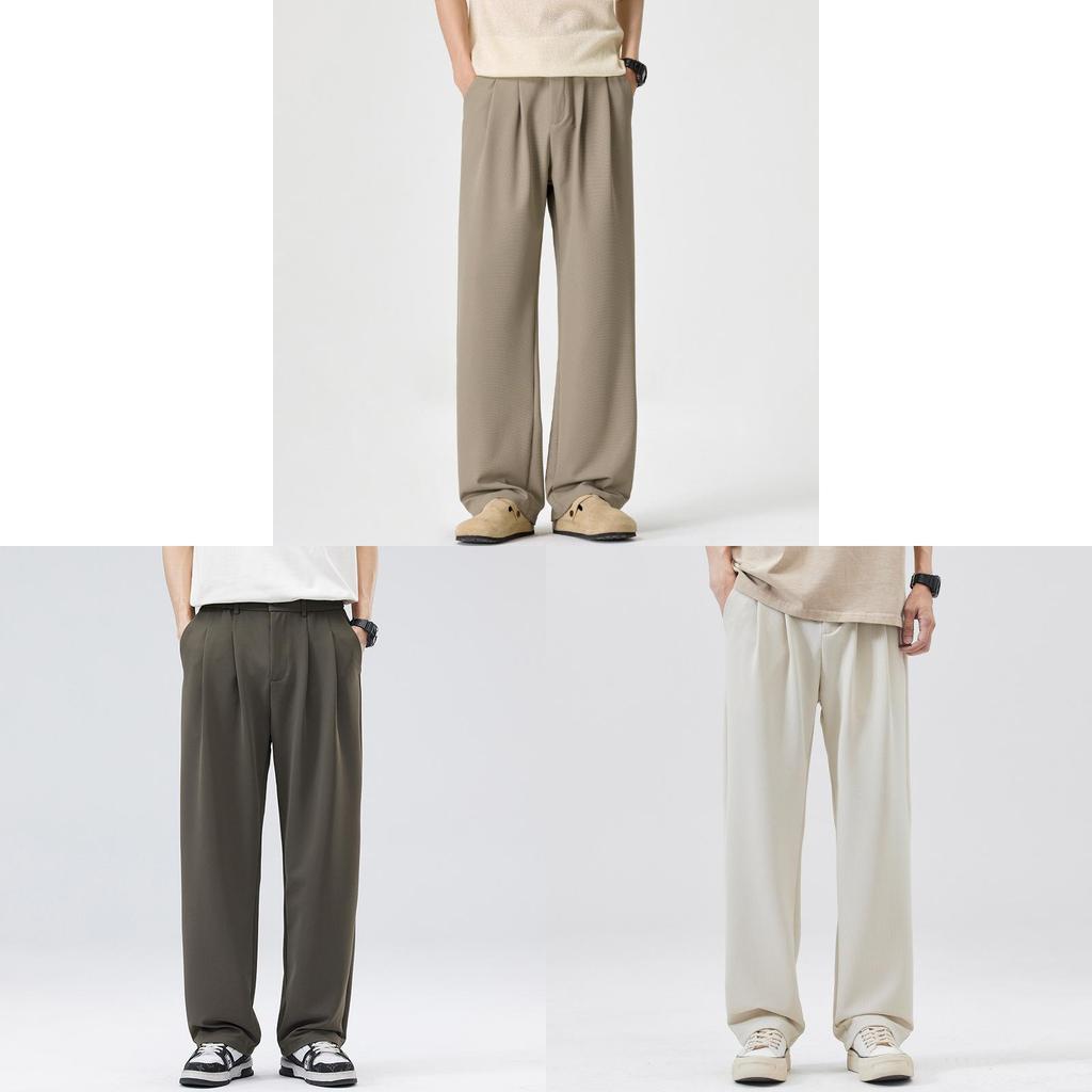 Mens Casual Pants With Stretch Fabric For Summer Youths