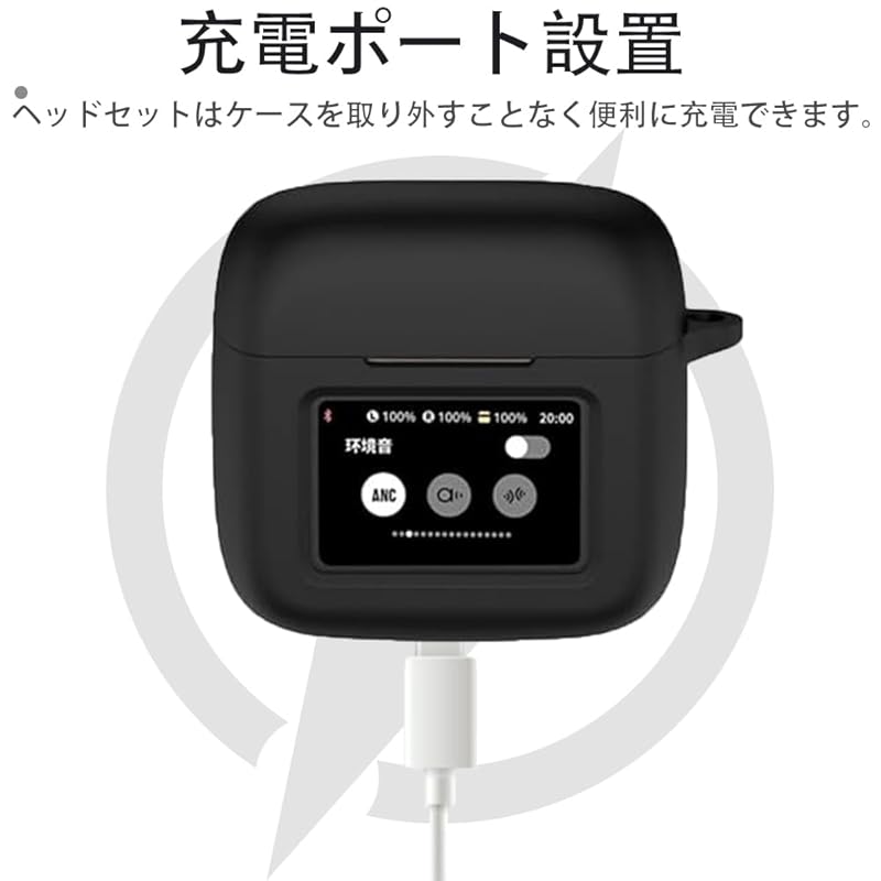 For J BL TOUR PRO 3 Case Cover [BAOLINTX] Wireless Earphones for Silicon Storage Case Convenience Trip Lightweight Protective Cover Scratch Prevention