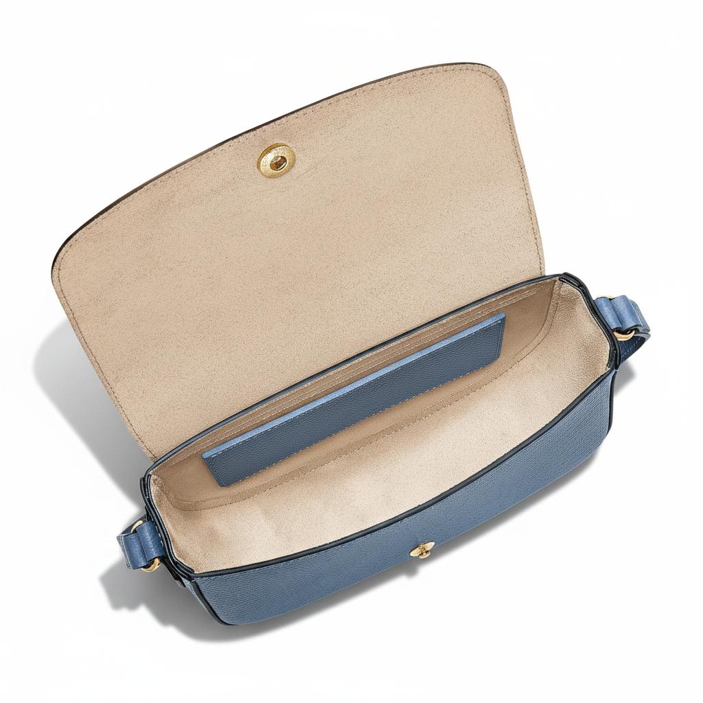Longchamp Épure Flap Snap Closure Crossbody Bag Small Women Crossbody Bag Slate 10253HYZ212