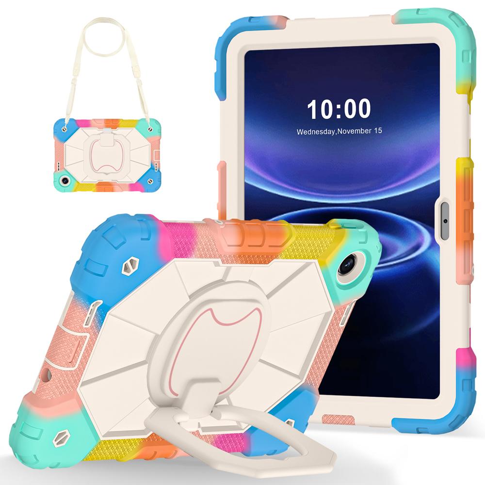 Silicone+PC Tablet Cases for 9.7   Xiaomi Poco Pad C1/Redmi Pad 2 SE 9.7 Case Shockproof Cover Portable Rotate Stand Shell Redmi Pad 2 9.7inch