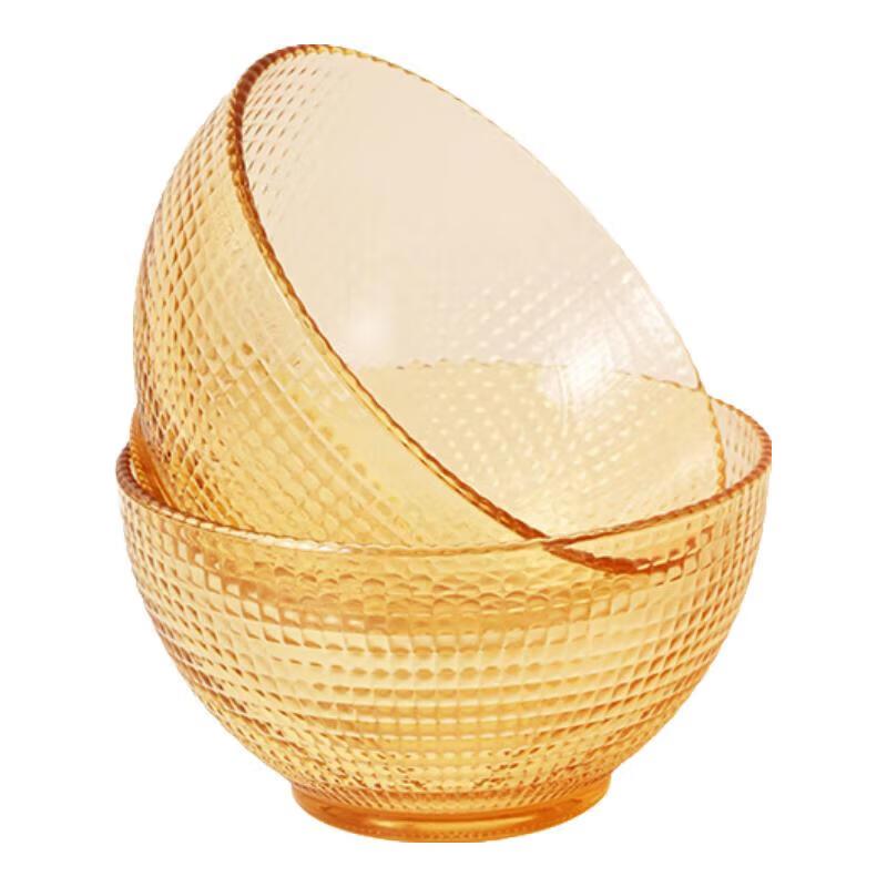TAYOHYA Amber Galaxy 2-Piece Dinnerware Set